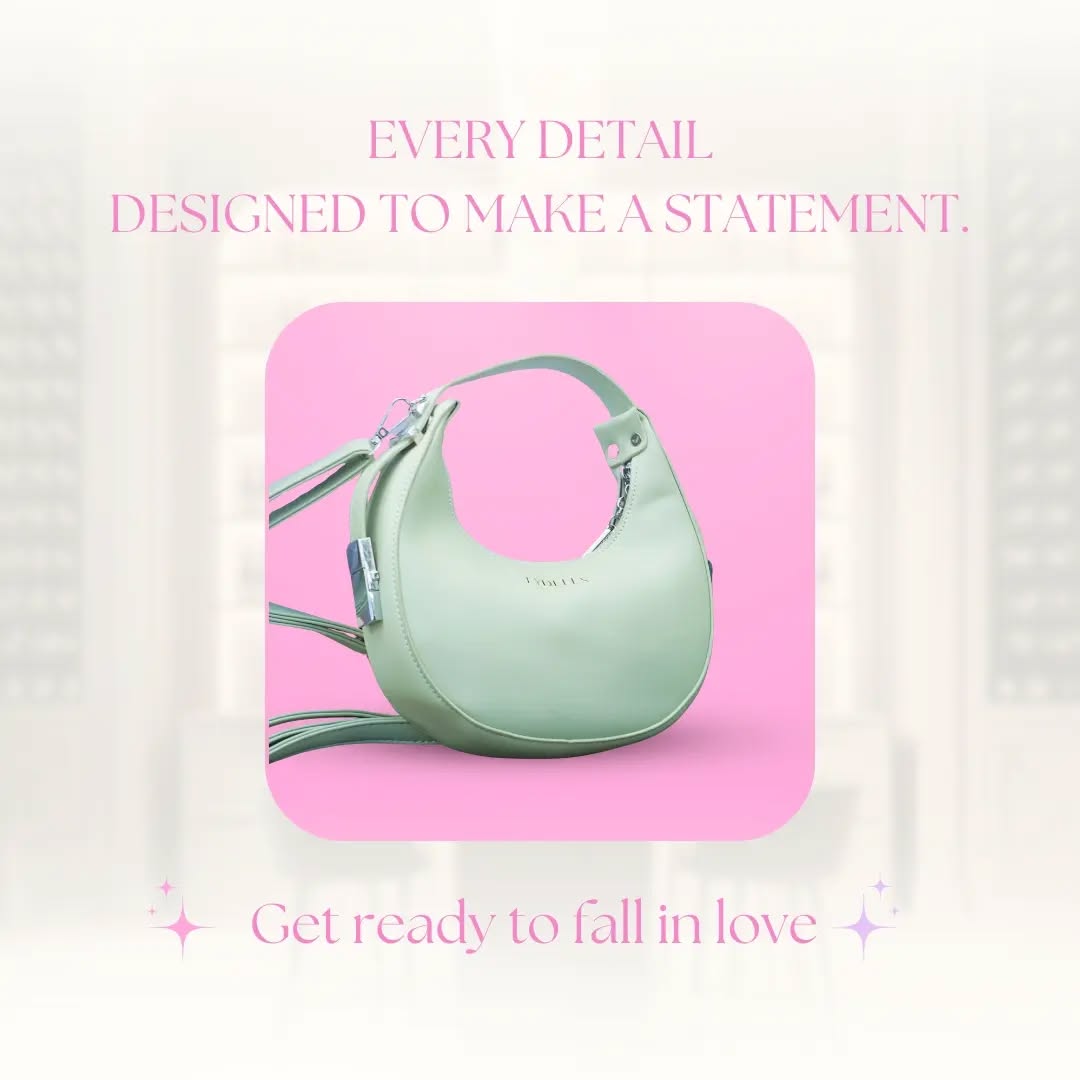 LYDELLS GREEN HANDBAG