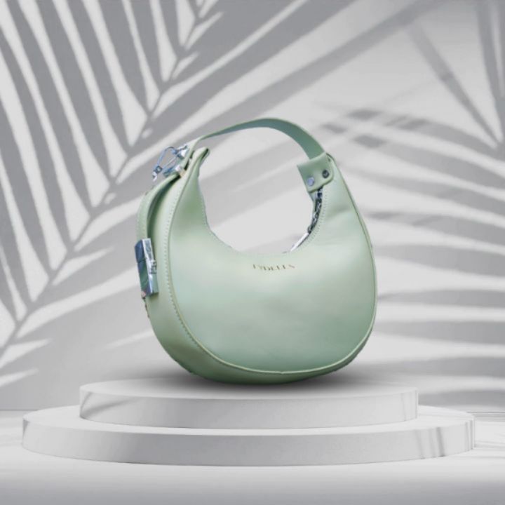 LYDELLS GREEN HANDBAG